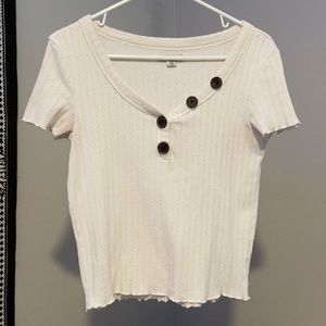 White, American Eagle top